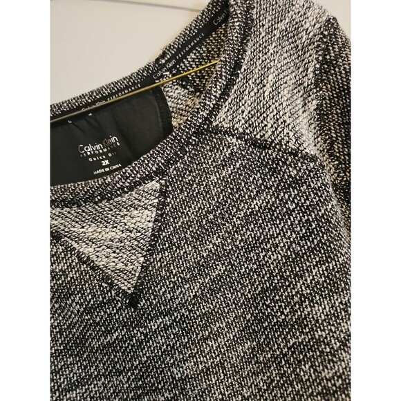 Calvin Klein Performance Womens Gray Relaxed sweater 2X - Picture 4 of 4